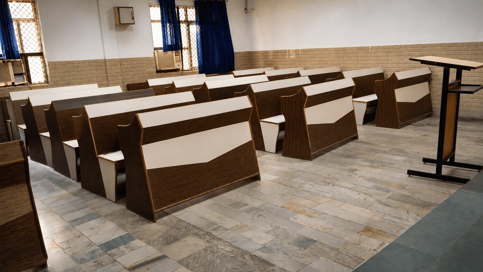Technology-enabled classrooms at SRM IHM