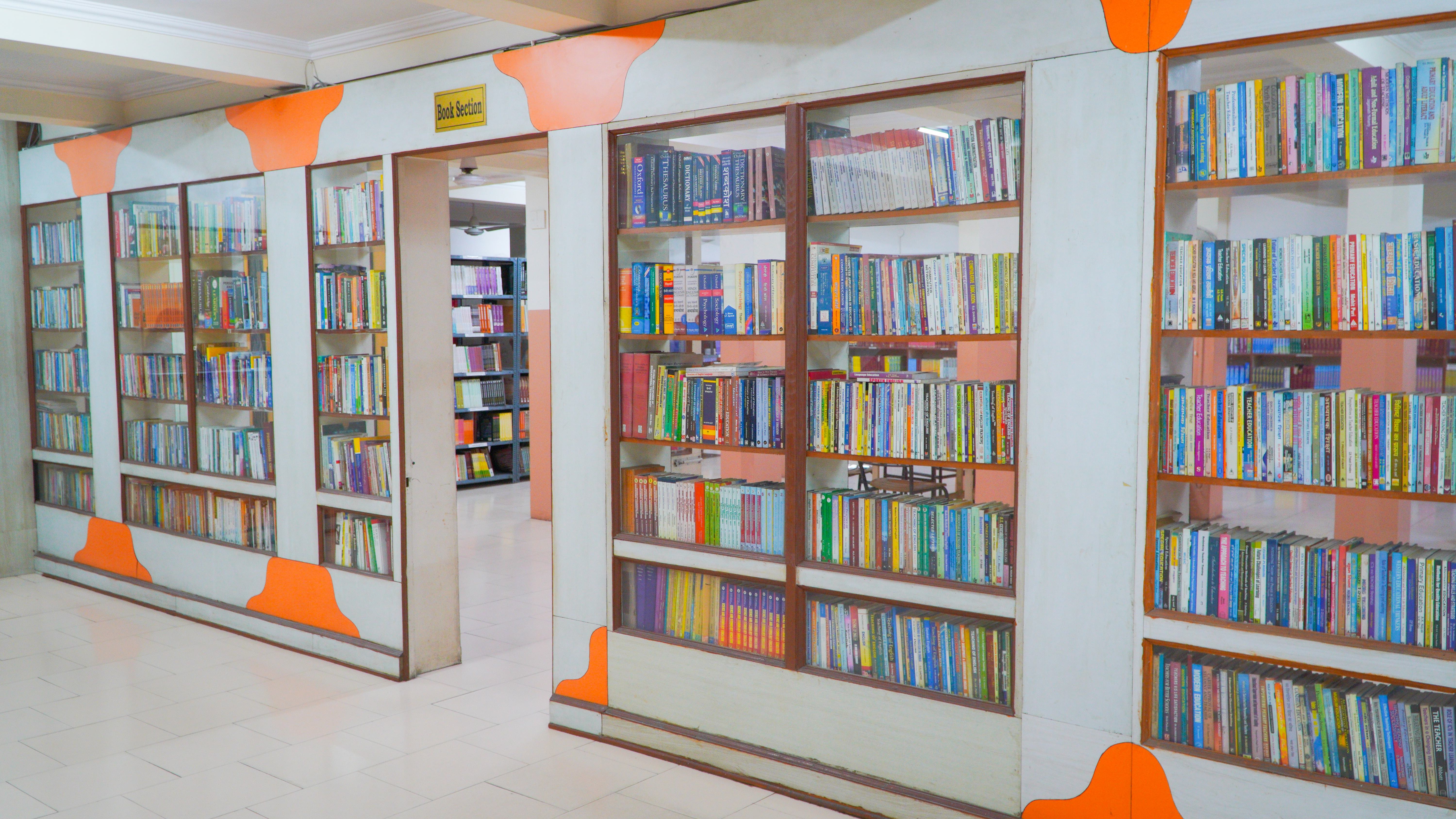 Library and resource centre at SRM IHM
