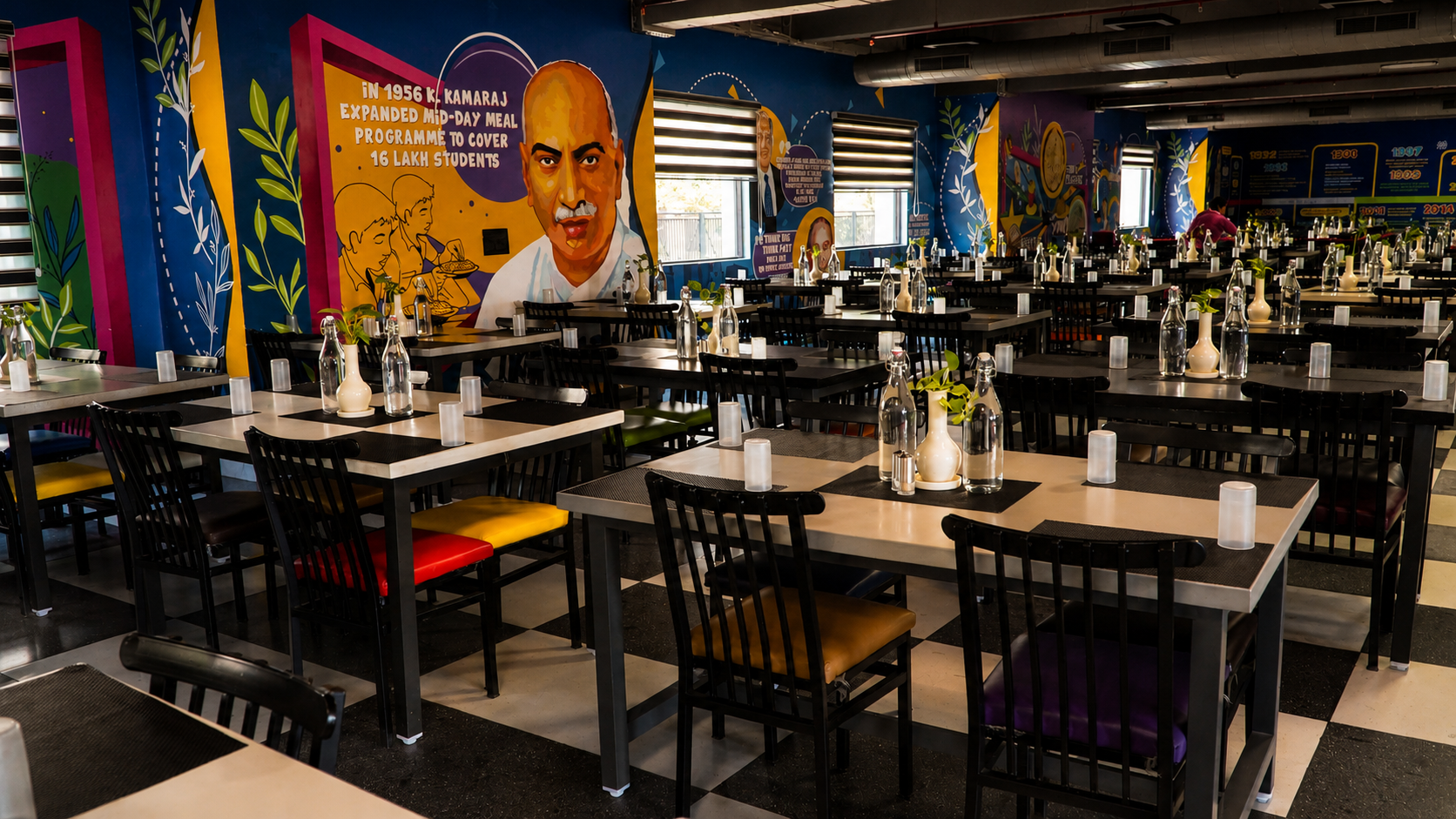 Training restaurant and cafe at SRM IHM